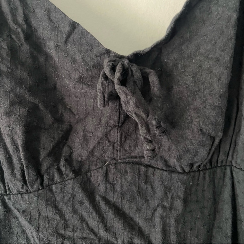 Wild Fable Black Flowy Mini Dress Size XL - Picture 3 of 8